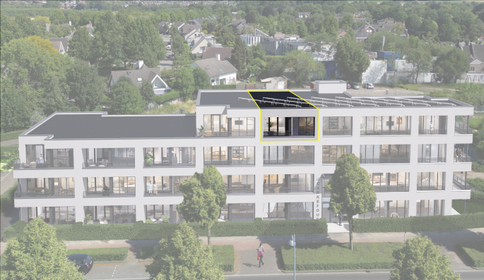 Residentie Carrefour, 19 appartementen & 2 penthouses., Residentie Carrefour type B1, bouwnummer: 20, Geleen