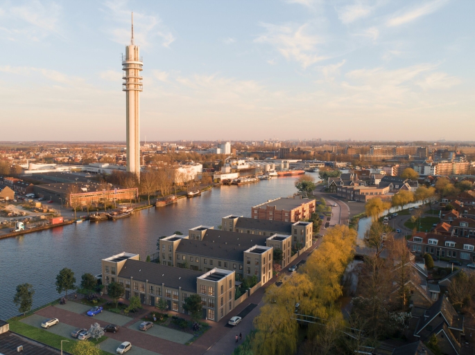 Noordeinde, Tussenwoning Kade, Wormerveer