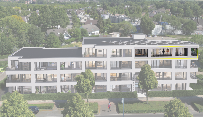 Residentie Carrefour, 19 appartementen & 2 penthouses., Residentie Carrefour type C4, bouwnummer: 19, Geleen