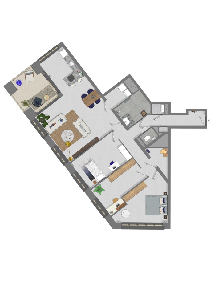 Ringers fase 2, Appartement Large, bouwnummer: 361, Alkmaar