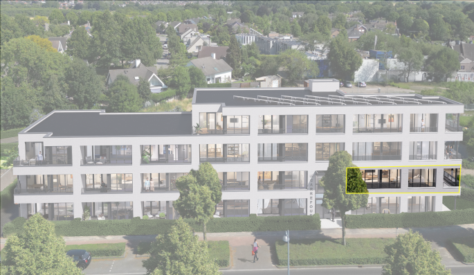 Residentie Carrefour, 19 appartementen & 2 penthouses., Residentie Carrefour type C2, bouwnummer: 7, Geleen