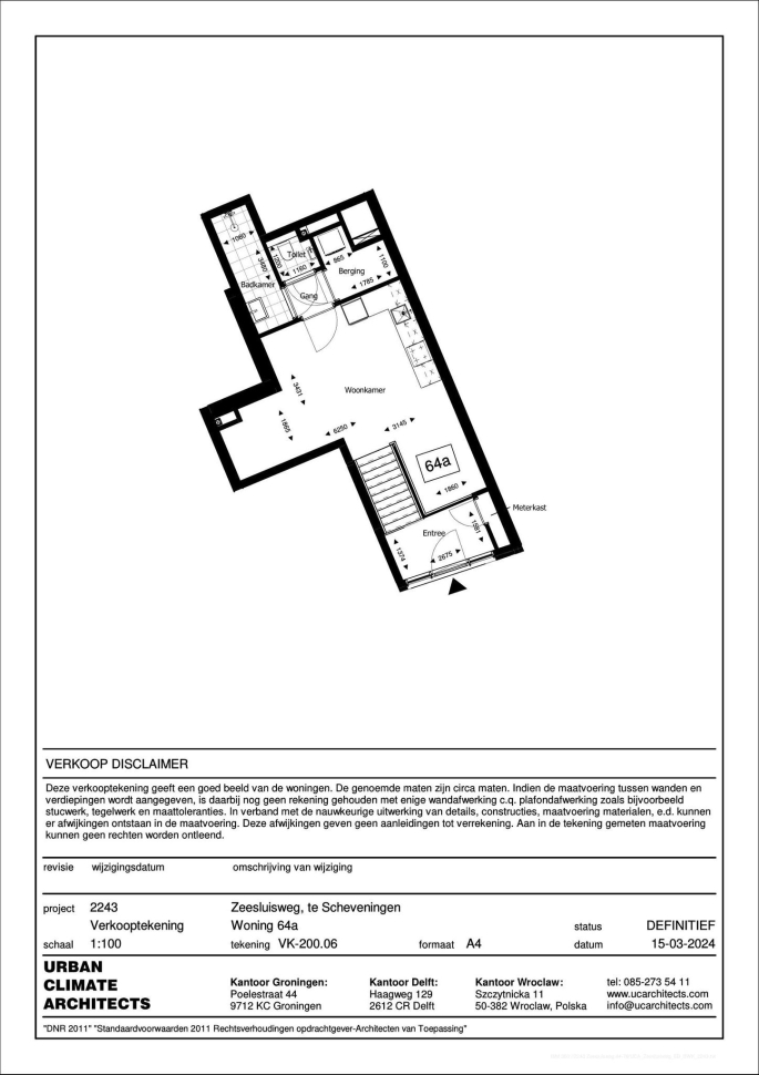 DockSide, Twee-kamer DockSide huur, 's-Gravenhage