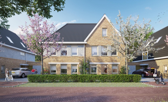 Hof van Saan, Twee-onder-eenkapwoning, bouwnummer: W021, Diemen