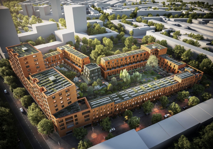 KOER Fase 3, Tweelaagse Parkwoning Blok 7, Rotterdam