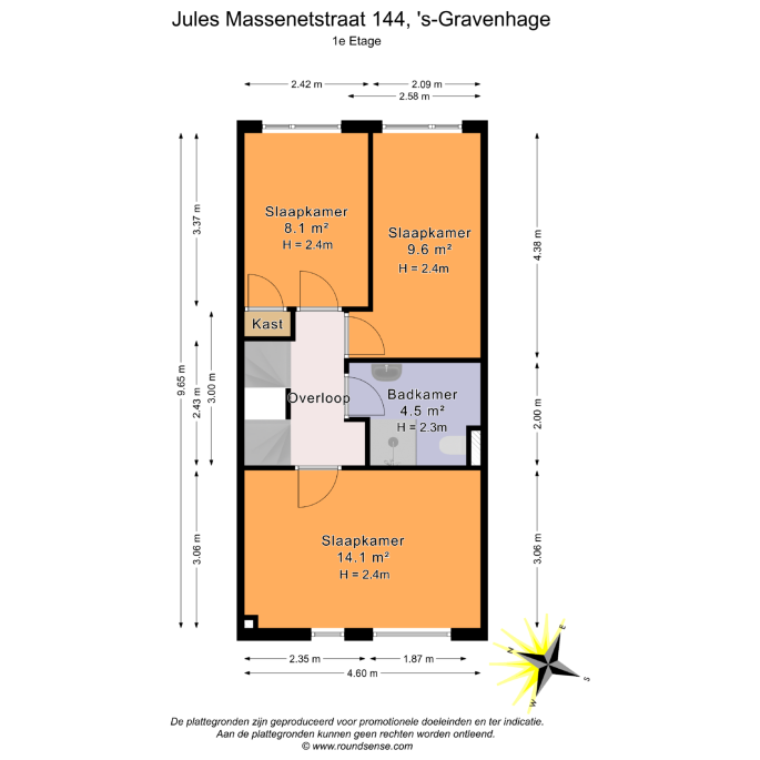 Jules Massenetstraat 144, 2551 XE, 's-Gravenhage