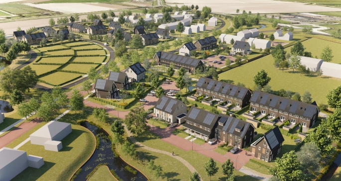 Krekenbos fase 5, Zuidland