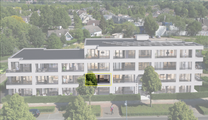 Residentie Carrefour, 19 appartementen & 2 penthouses., Residentie Carrefour type B, bouwnummer: 9, Geleen