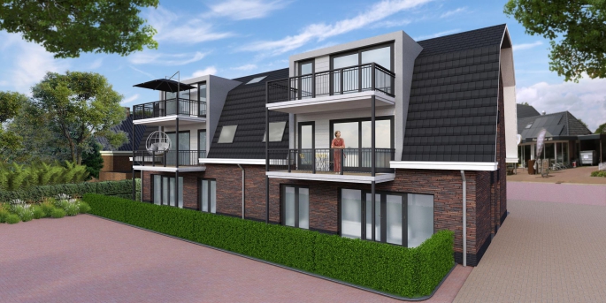 Brinkstraat, Appartement - begane grond links, bouwnummer: 1, Vries