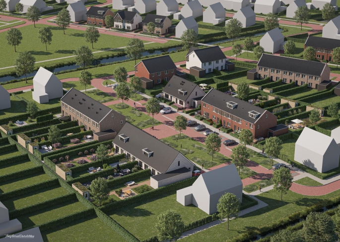 Möllincksvaart fase 3.2, Sfeerrijck l Twee-onder-één-kapwoningen, bouwnummer: 2, Bergentheim