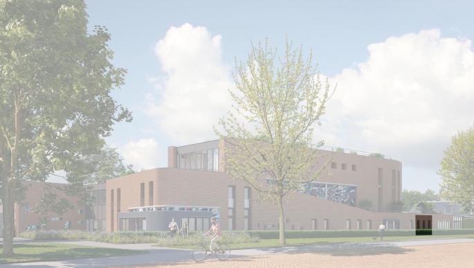 Vredeskerk Venray; NIEUW nu ook afgebouwde appartementen!, Vredeskerk begane grond, bouwnummer: 9, Venray