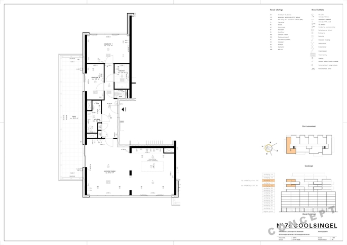 N° 75 Coolsingel, Metropolitan, bouwnummer: 105, Rotterdam