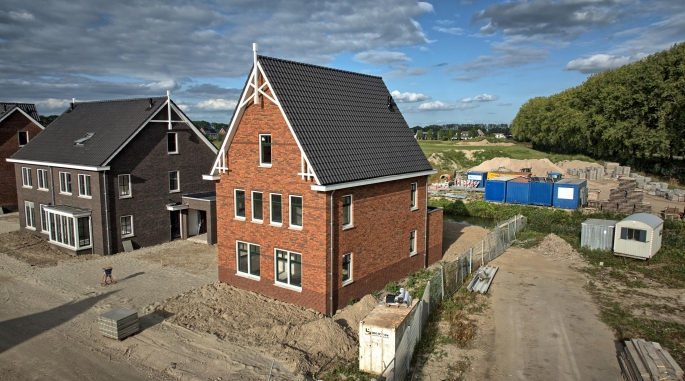 Torensteepolder - De Dreef, Vrijstaande woningen, Numansdorp