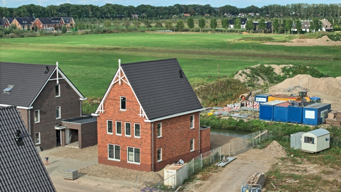 Torensteepolder - De Dreef, Vrijstaande woningen, Numansdorp