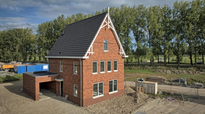 Torensteepolder - De Dreef, Vrijstaande woningen, Numansdorp