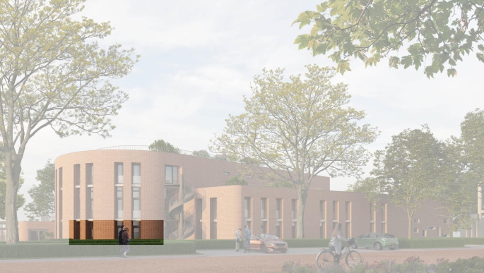 Vredeskerk Venray; NIEUW nu ook afgebouwde appartementen!, Vredeskerk begane grond, bouwnummer: 6, Venray