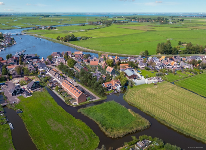 't Boerensluisje, Vrijstaande woningen, Oostknollendam