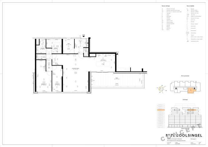 N° 75 Coolsingel, Metropolitan, bouwnummer: 99, Rotterdam