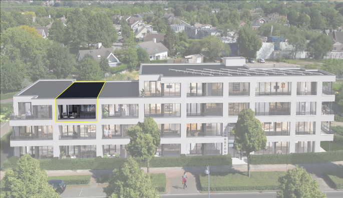 Residentie Carrefour, 19 appartementen & 2 penthouses., Residentie Carrefour type B, bouwnummer: 17, Geleen