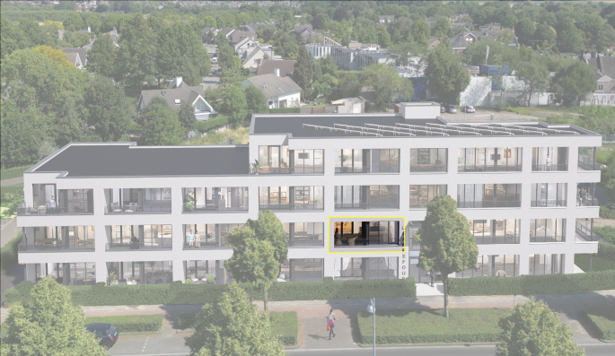 Residentie Carrefour, 19 appartementen & 2 penthouses., Residentie Carrefour type B, bouwnummer: 8, Geleen