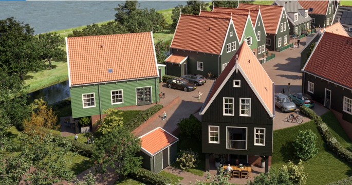 't Eilandhart, vrijstaande woningen, bouwnummer: 66, Marken