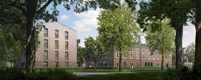 Het Juvenaat Etten-Leur | transformatie appartementen | VERKOCHT, Transformatie appartement | TYPE A5 en A8, Etten-Leur