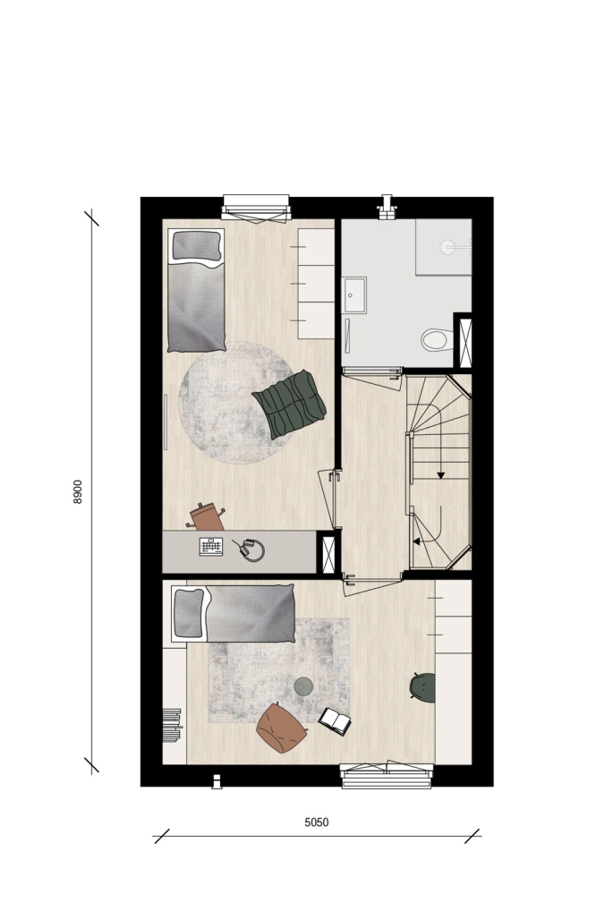 De Groene Loper - Fleur, Fase 5, Herenhuis extra hoog - Type B2, bouwnummer: 50, Maastricht