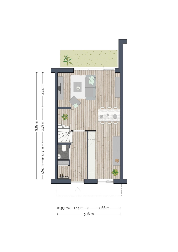 De Meyster, Banningstraat, De Meyster, middenwoningen, bouwnummer: 20, Soesterberg