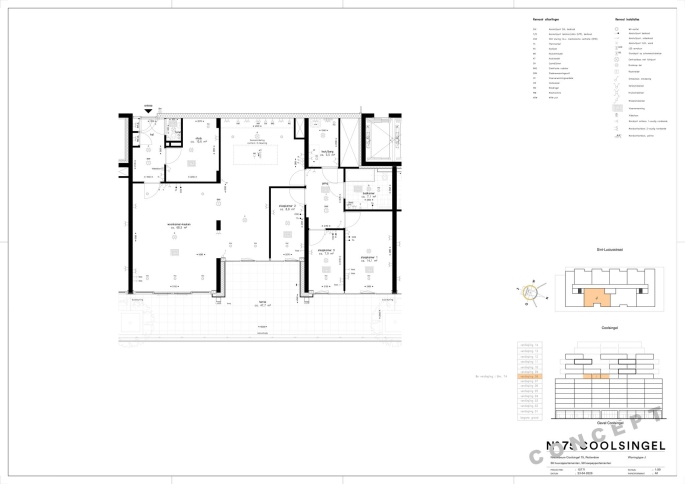 N° 75 Coolsingel, Metropolitan, bouwnummer: 74, Rotterdam