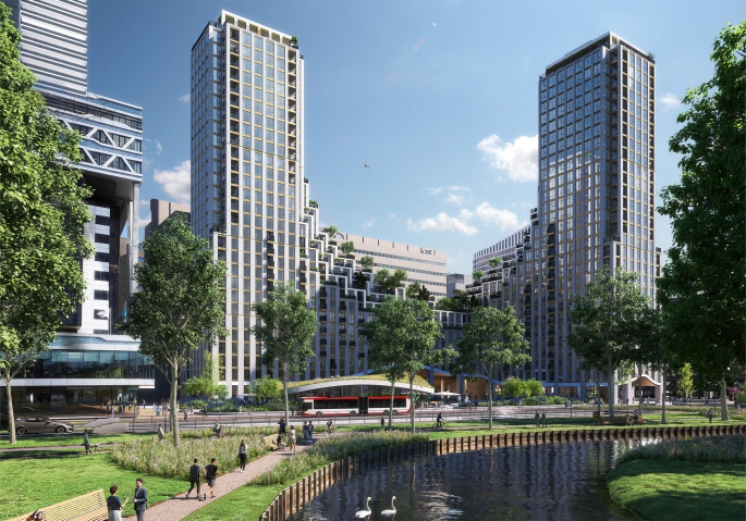 KJ Den Haag fase 2,3 en 4, KJ Den Haag - Fase 3 - 4 kamer appartement, bouwnummer: 22.S.01, 's-Gravenhage