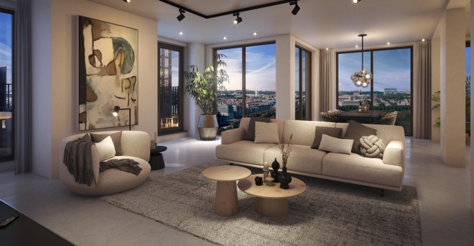 KJ Den Haag fase 2,3 en 4, KJ Den Haag - Fase 3 - 4 kamer appartement, bouwnummer: 22.S.01, 's-Gravenhage