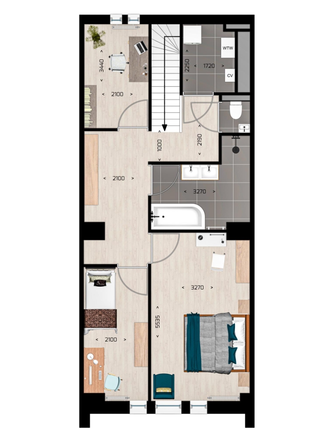 Hemels Wonen! (Succesvol verkocht!!!), Hemels Wonen Type B, woning 2, Breda