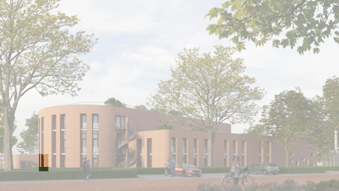 Vredeskerk Venray; NIEUW nu ook afgebouwde appartementen!, Vredeskerk begane grond, bouwnummer: 5, Venray