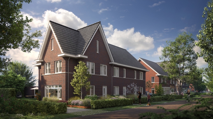 Rijks Buiten, Herenhuis - hoekwoning, Hellevoetsluis