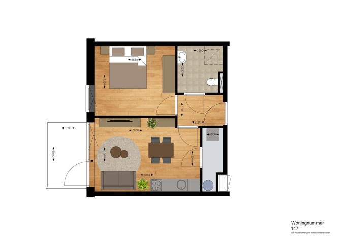 't Landhuys - BOUW IS GESTART, Appartement, bouwnummer: 147, Bergschenhoek