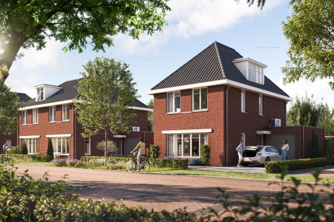 Land Van Essche, Laanwoningen vrijstaand, Strijen